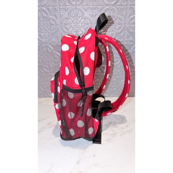 Disney Parks Walt Disney World Minnie Mouse XOXO Polka Dots Backpack NEW main image 5